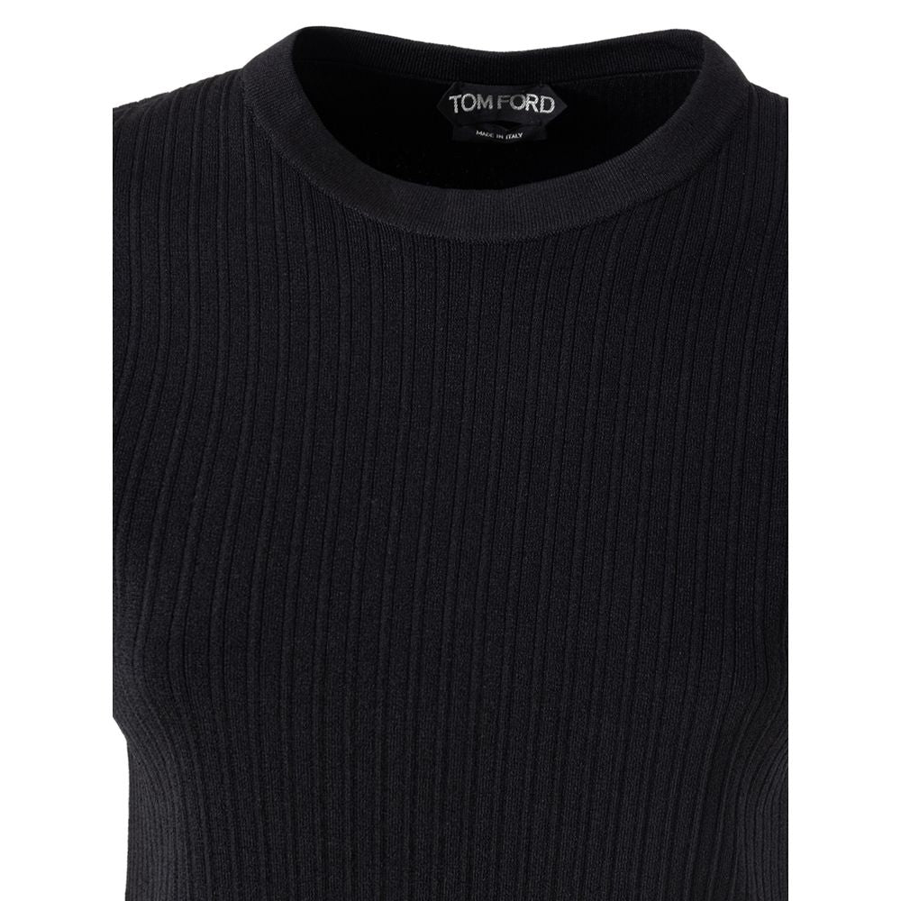Tom Ford Black Silk T-Shirt | Regal Royce