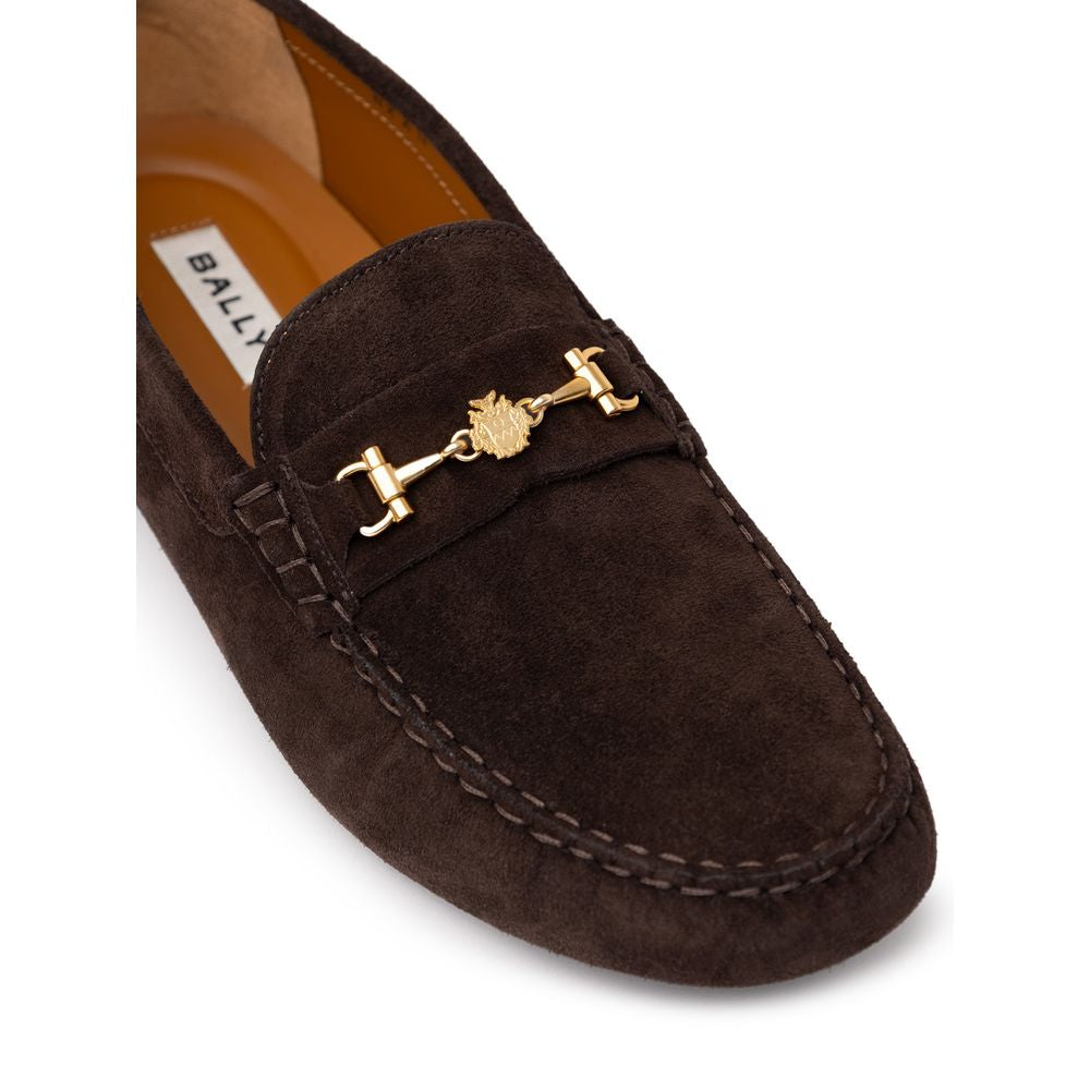 Bally Brown Leather Moccassin | Regal Royce