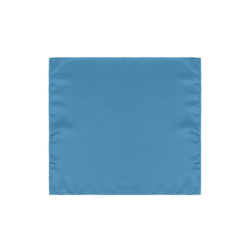 Dolce & Gabbana Light Blue Silk Pocket Square | Regal Royce
