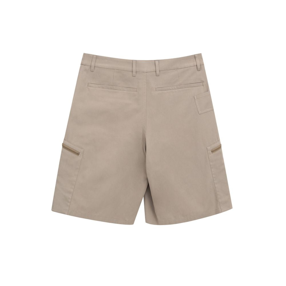 Dior Beige Cotton Cargo Shorts | Regal Royce