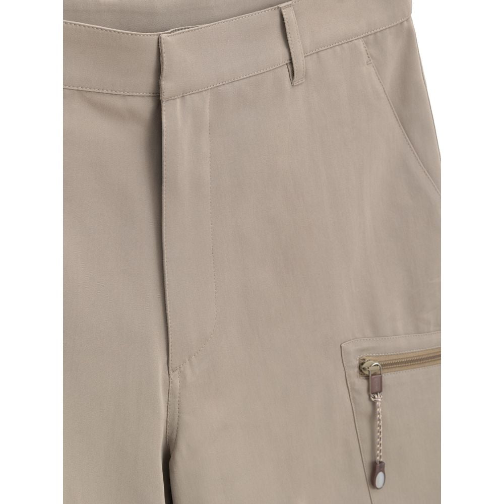 Dior Beige Cotton Cargo Shorts | Regal Royce