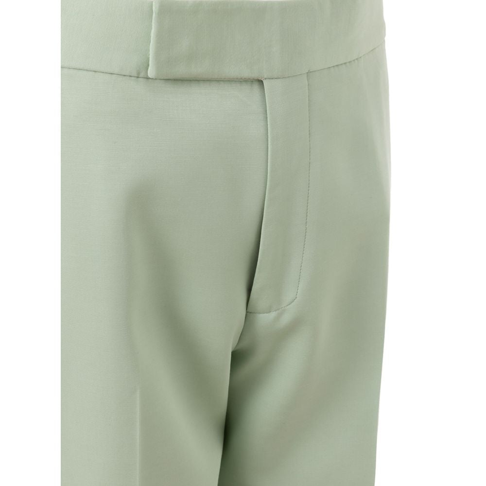 Tom Ford Green Viscose Chino Pants | Regal Royce