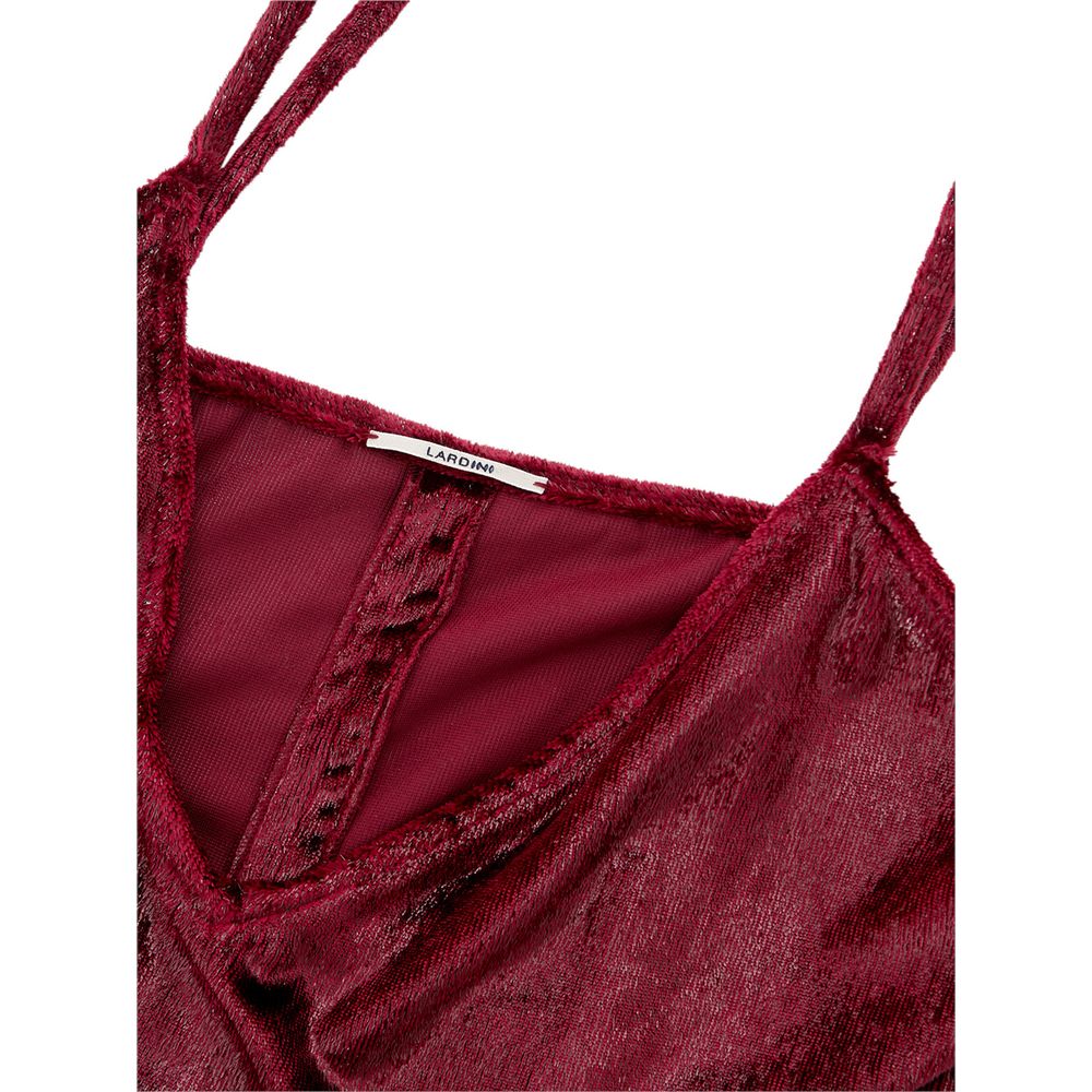 Lardini Bordeaux Polyester Cocktail Dress | Regal Royce