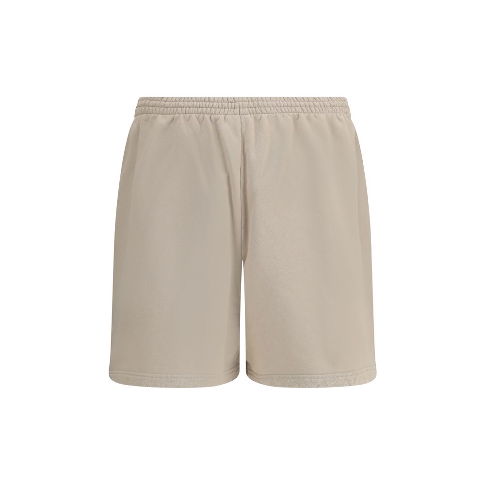 Balenciaga Beige Cotton Bermuda Shorts | Regal Royce