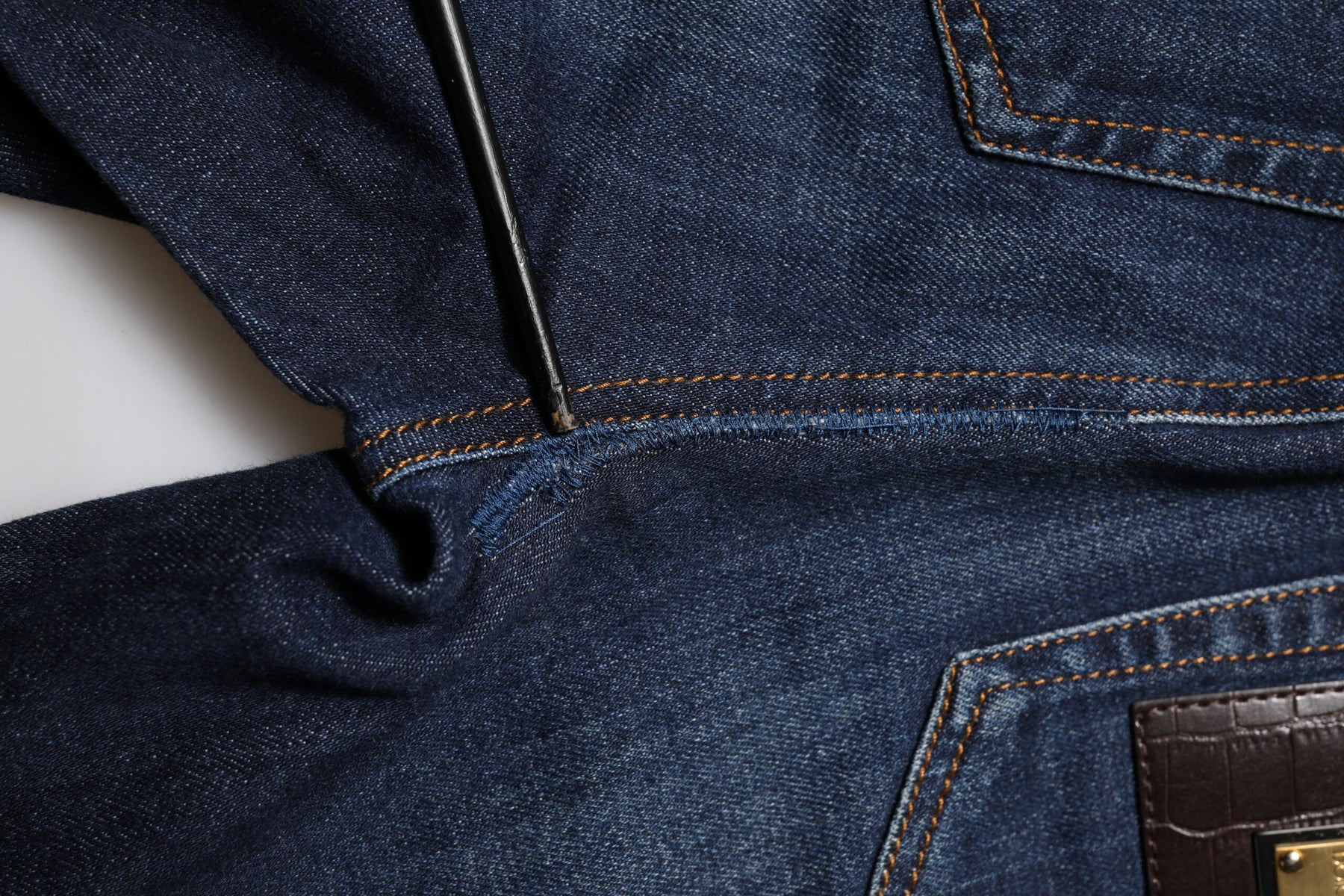 Dolce & Gabbana Blue GRACE High Waist Skinny Denim Jeans | Regal Royce