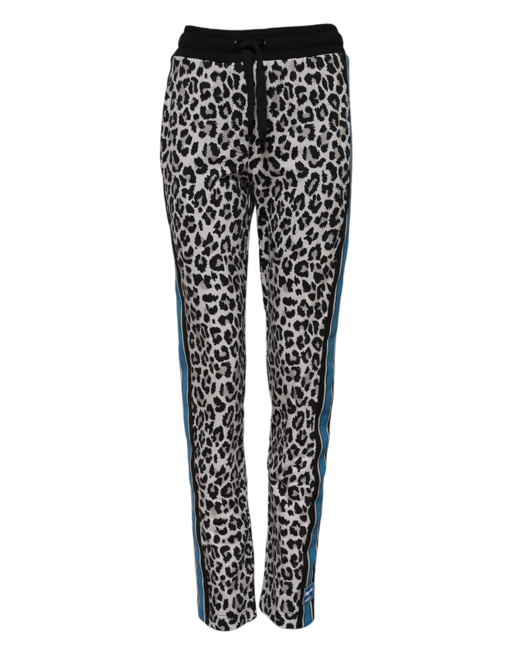 Dolce & Gabbana Multicolor Leopard #DGMillennials Jogger Pants | Regal Royce