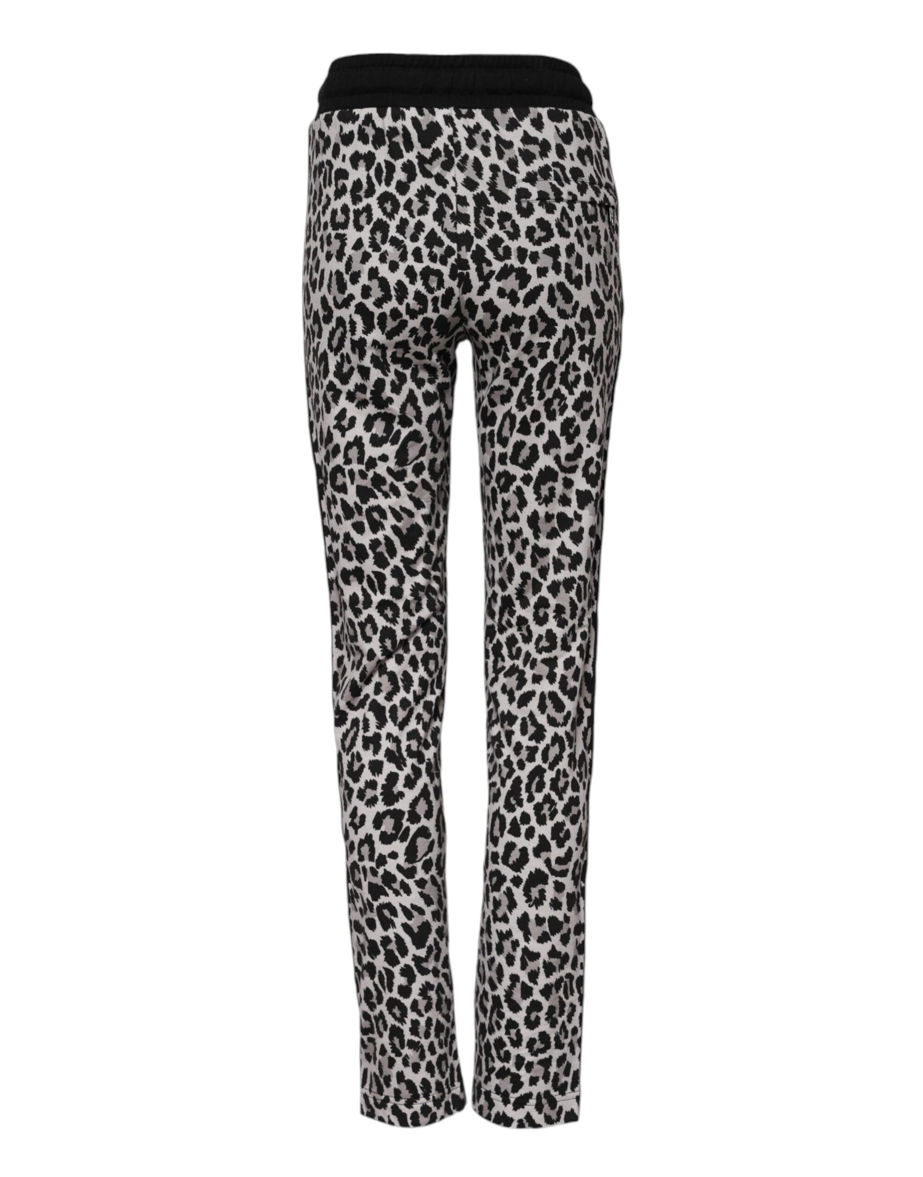 Dolce & Gabbana Multicolor Leopard #DGMillennials Jogger Pants | Regal Royce