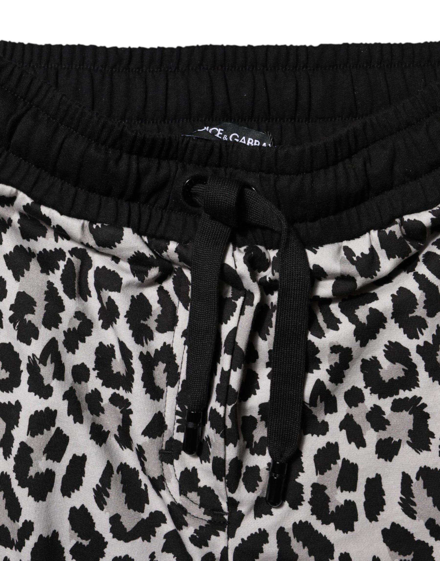 Dolce & Gabbana Multicolor Leopard #DGMillennials Jogger Pants | Regal Royce