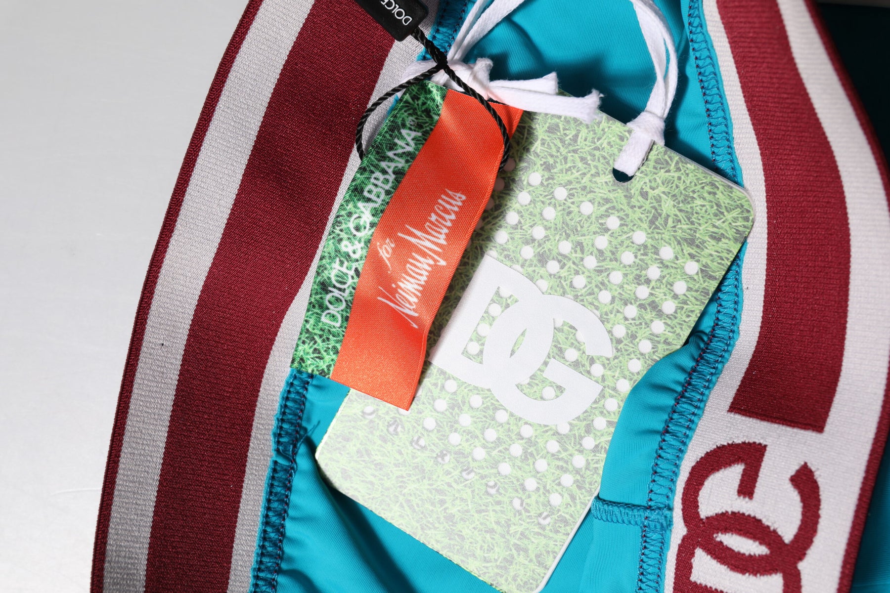 Dolce & Gabbana Blue Nylon Slim Fit Cropped Leggings Pants | Regal Royce