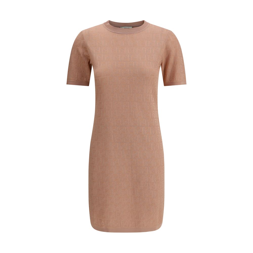 Fendi Multicolor Cotton Casual Dress | Regal Royce