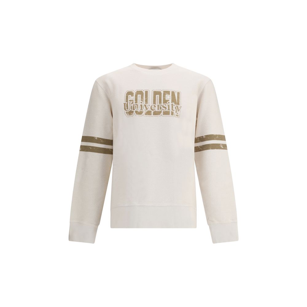 Golden Goose Beige Cotton Sweatshirt | Regal Royce