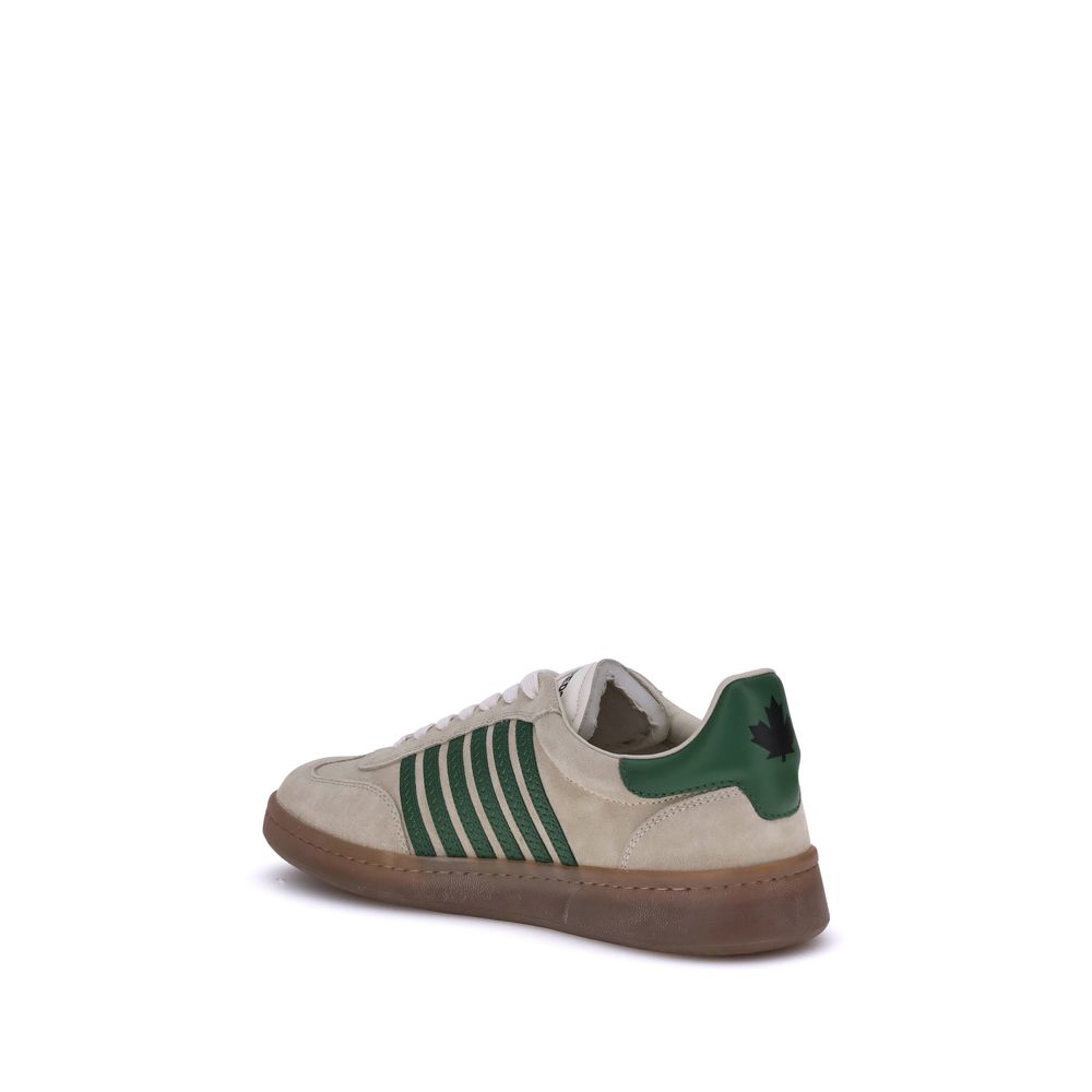 Dsquared² Bicolor Calf Leather Bos Taurus Low Top Sneakers | Regal Royce
