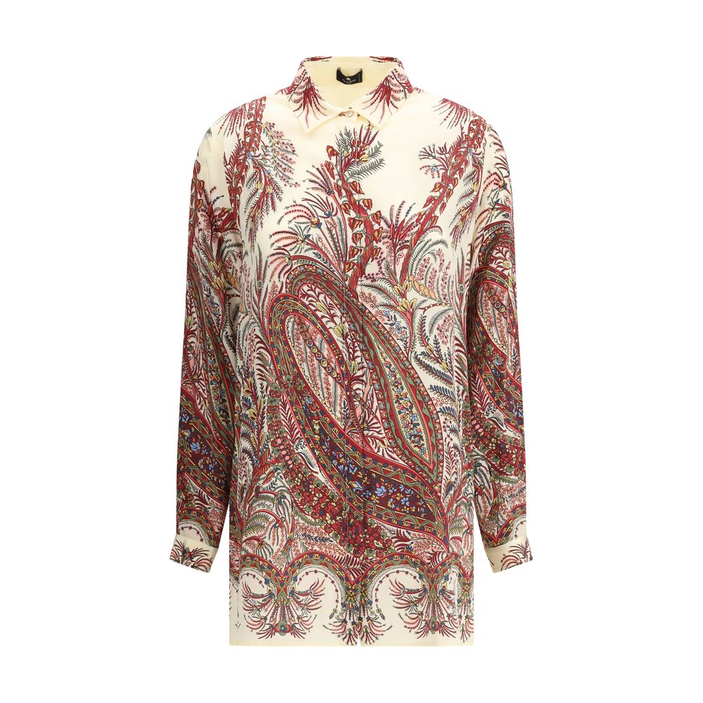 Etro Multicolor Silk Pattern Shirt | Regal Royce