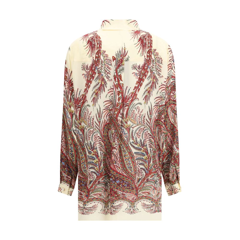 Etro Multicolor Silk Pattern Shirt | Regal Royce