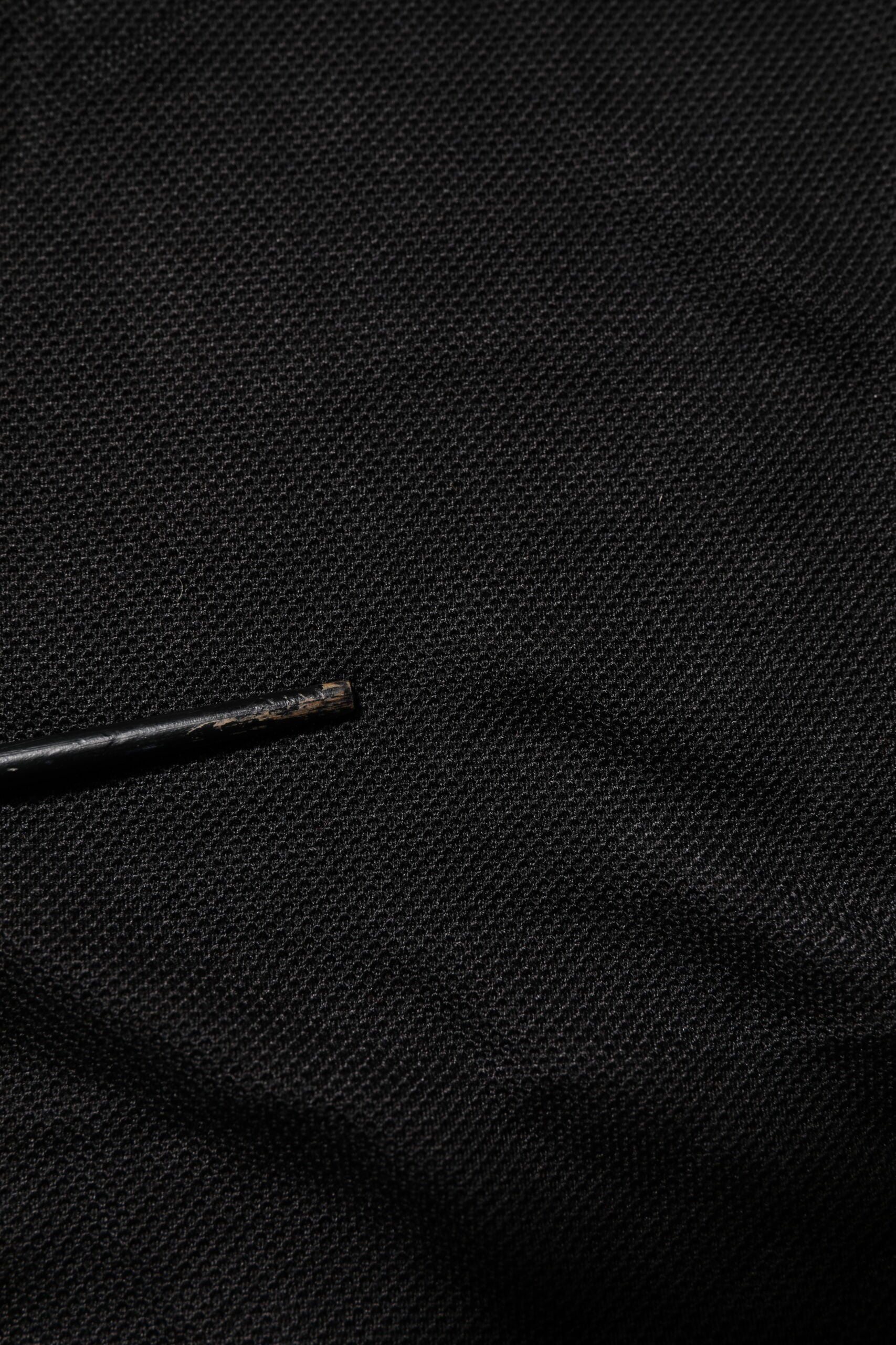 Dolce & Gabbana Black DG Silk Vneck Collared Men Polo T-shirt | Regal Royce