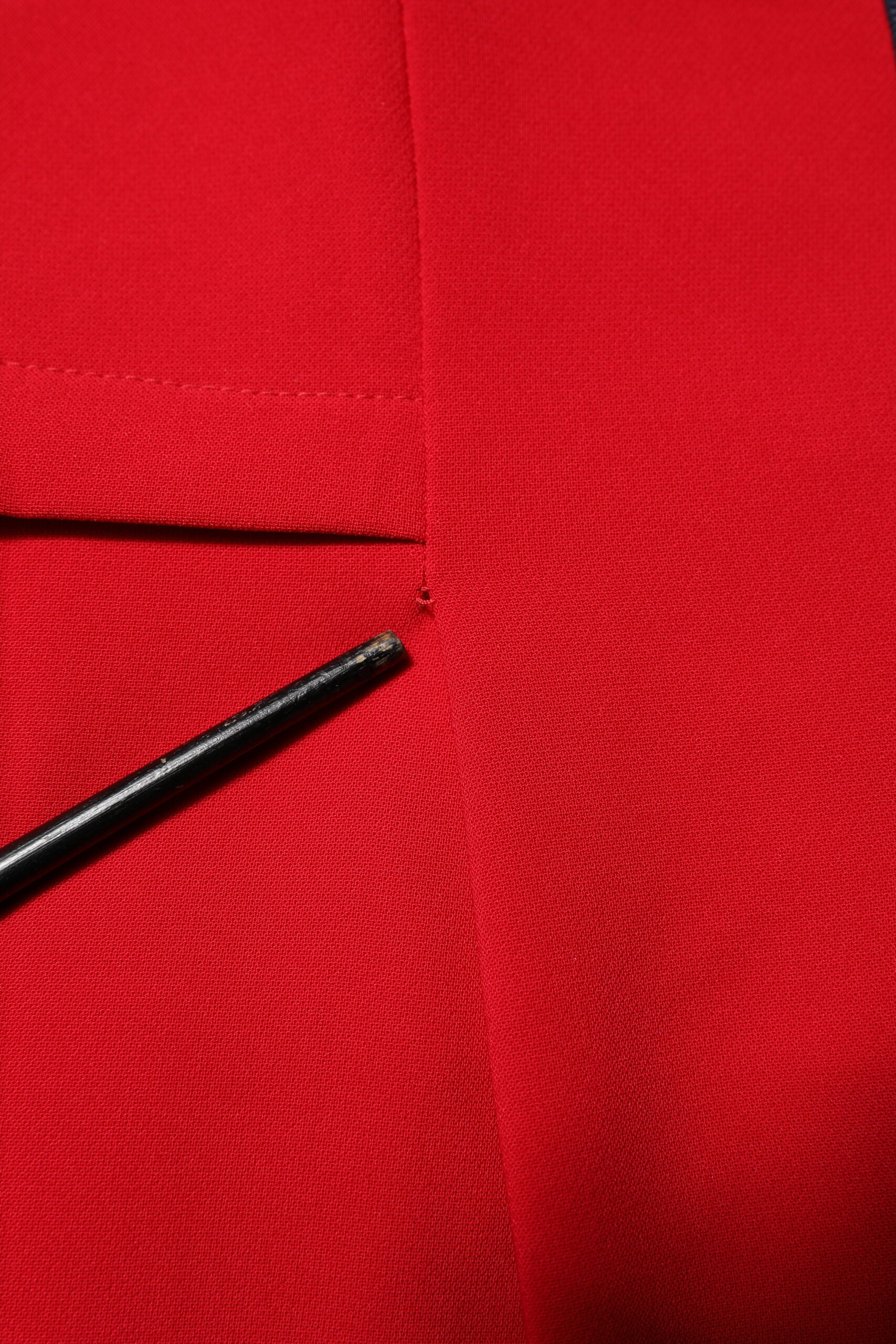 Armani Exchange Red Above Knee Long Sleeves Sheath Dress | Regal Royce