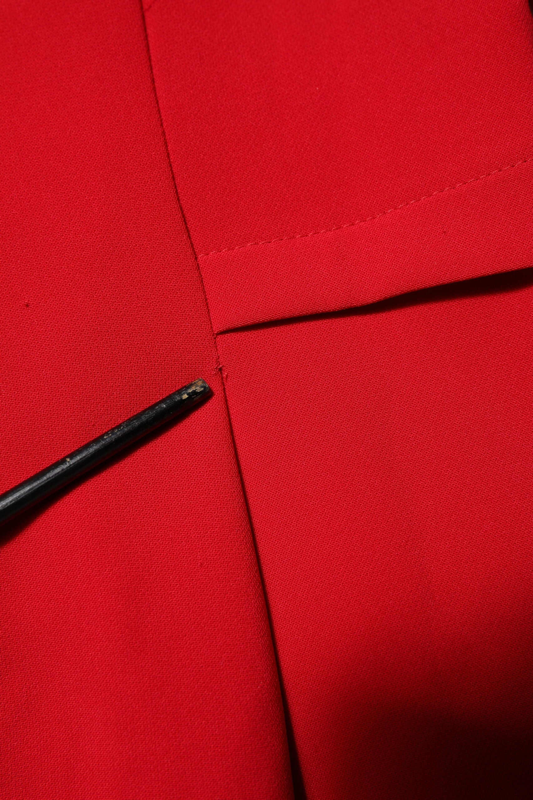 Armani Exchange Red Above Knee Long Sleeves Sheath Dress | Regal Royce