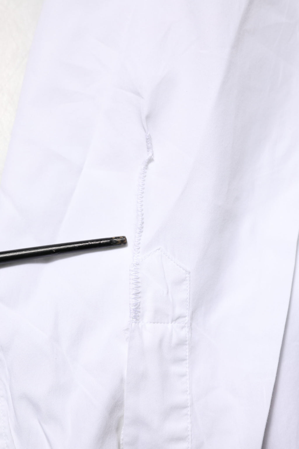 Dolce & Gabbana White Rose Embroidery Collared Shirt Top