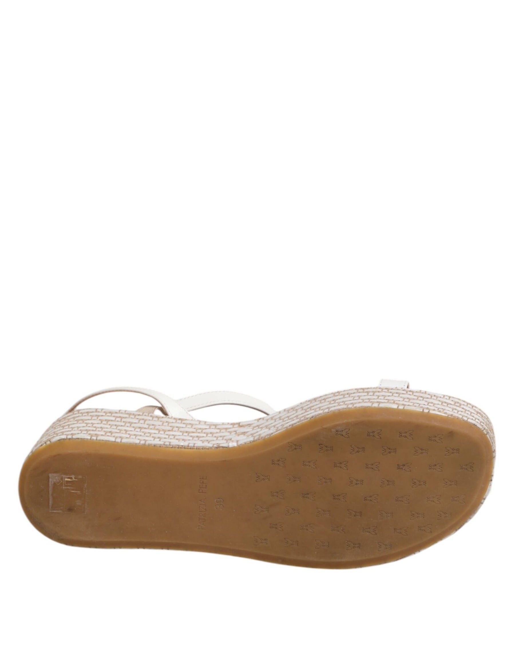 Patrizia Pepe White Espadrilles Ankle Strap Sandals Shoes | Regal Royce