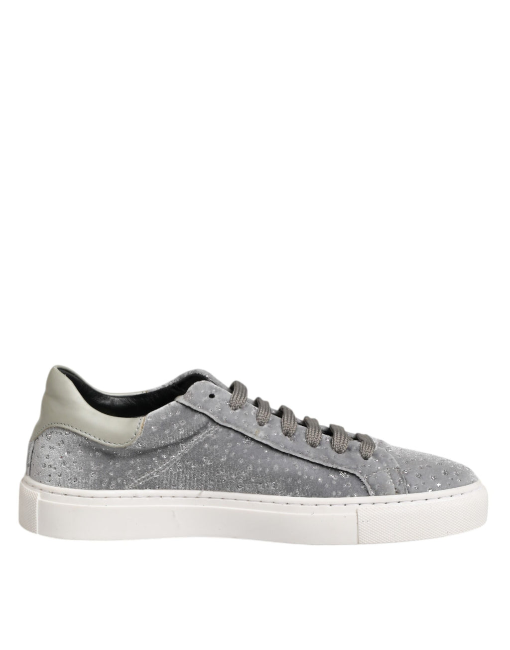 HIDE & JACK Gray Suede Low Top Lace Up Sneakers Shoes