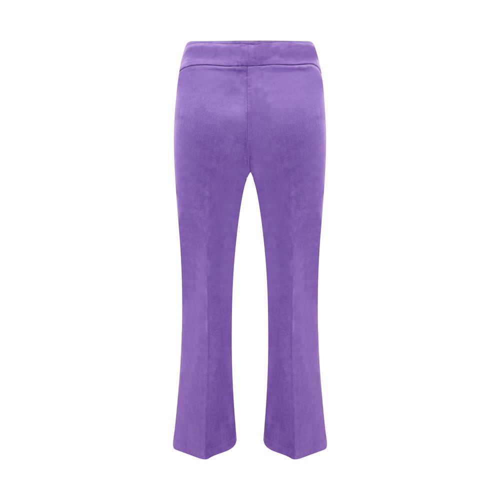 Avenue Montaigne Multicolor Cotton Casual Pants | Regal Royce