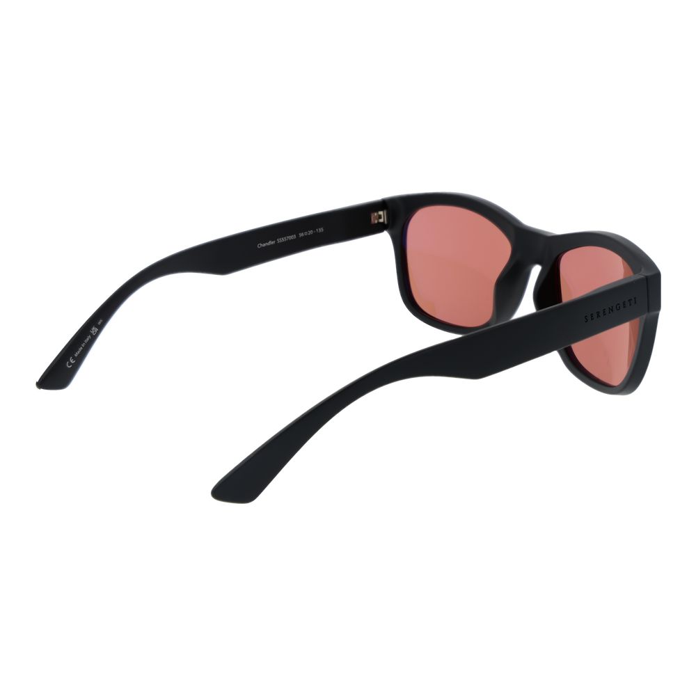 Serengeti Black Plastic Sunglasses | Regal Royce