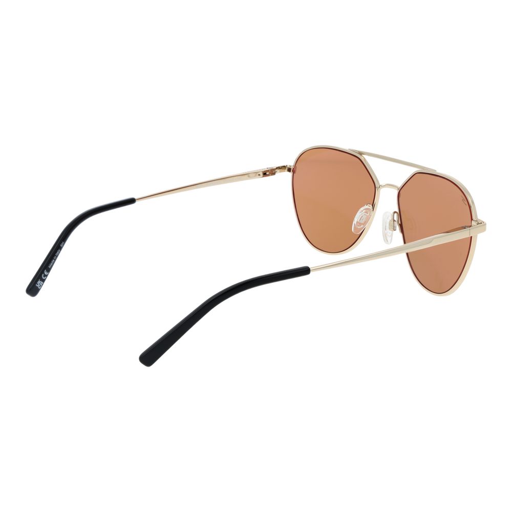 Serengeti Gold Plastic Sunglasses | Regal Royce
