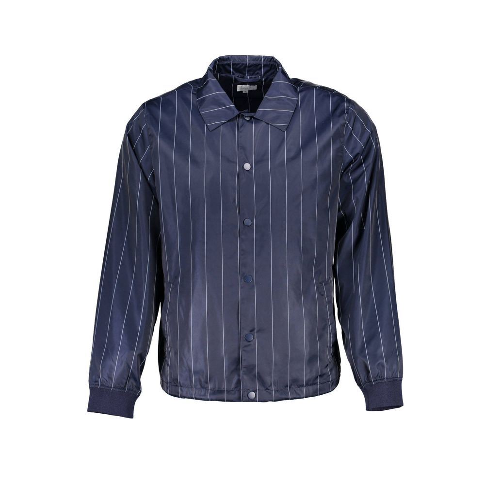 Gant Blue Polyester Men's Jacket | Regal Royce