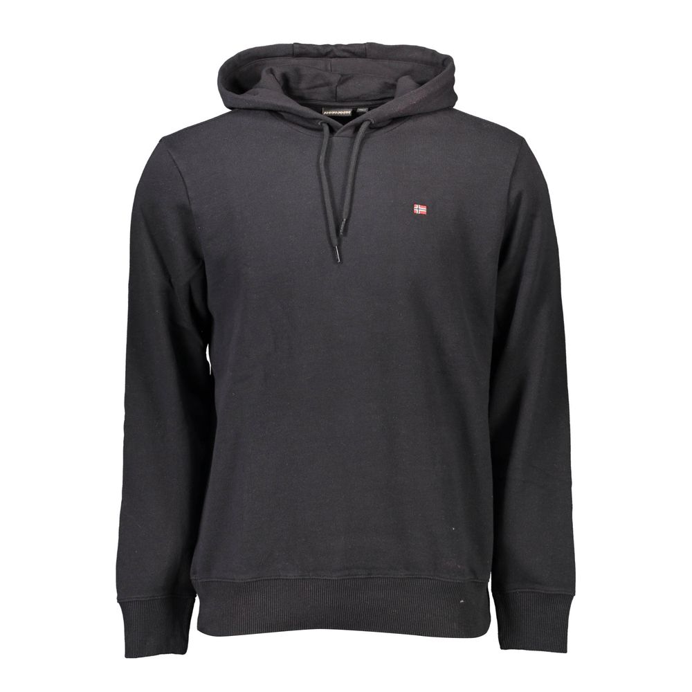 Napapijri Black Cotton Sweatshirt