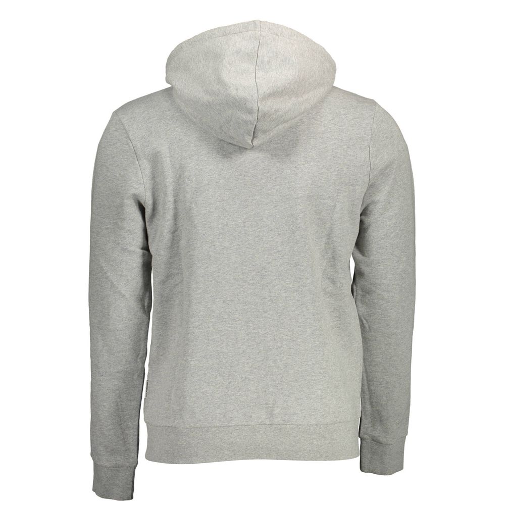 Napapijri Gray Cotton Sweatshirt