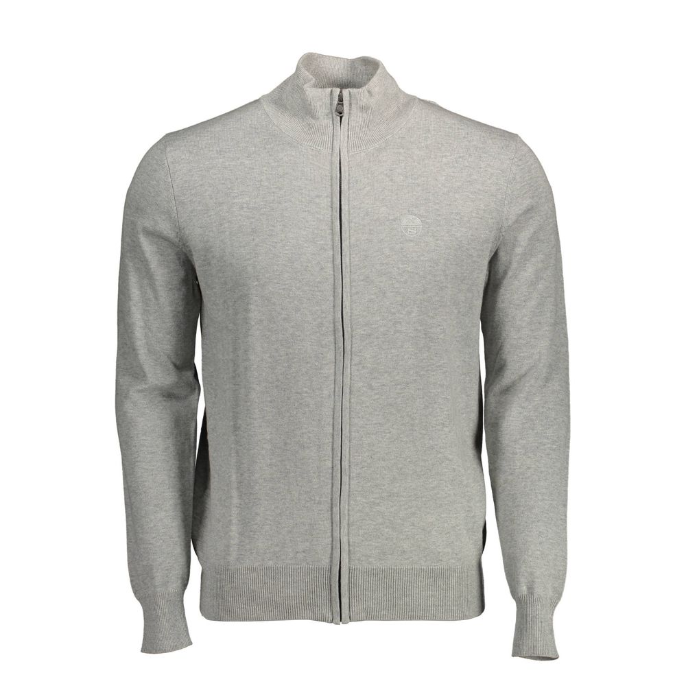North Sails Grigio Cotton Men Cardigan | Regal Royce