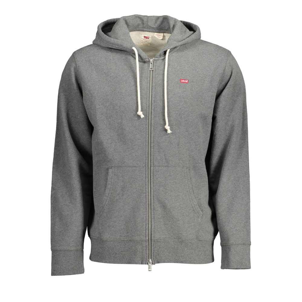 Levi's Gray Cotton Men Sweater | Regal Royce