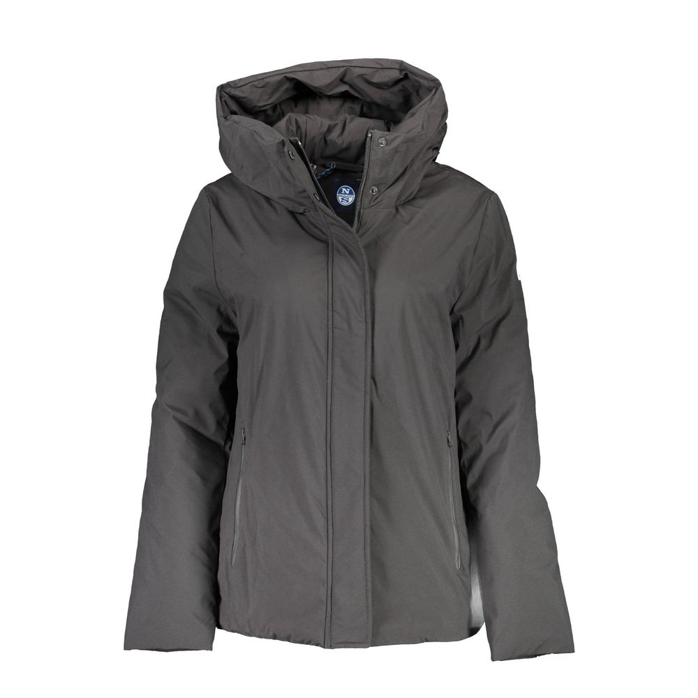 North Sails Black Polyester Women's Jacket | Regal Royce