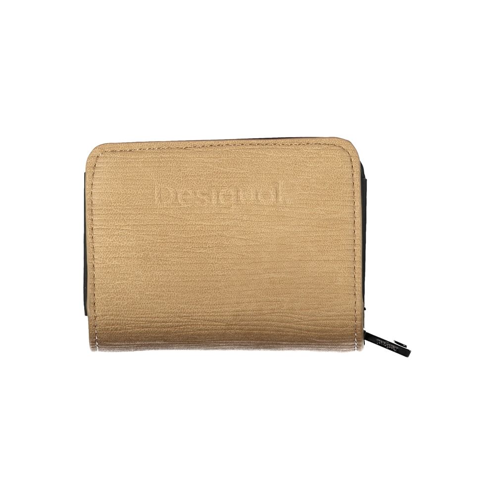 Desigual Marrone Poliuretano Woman Wallet | Regal Royce