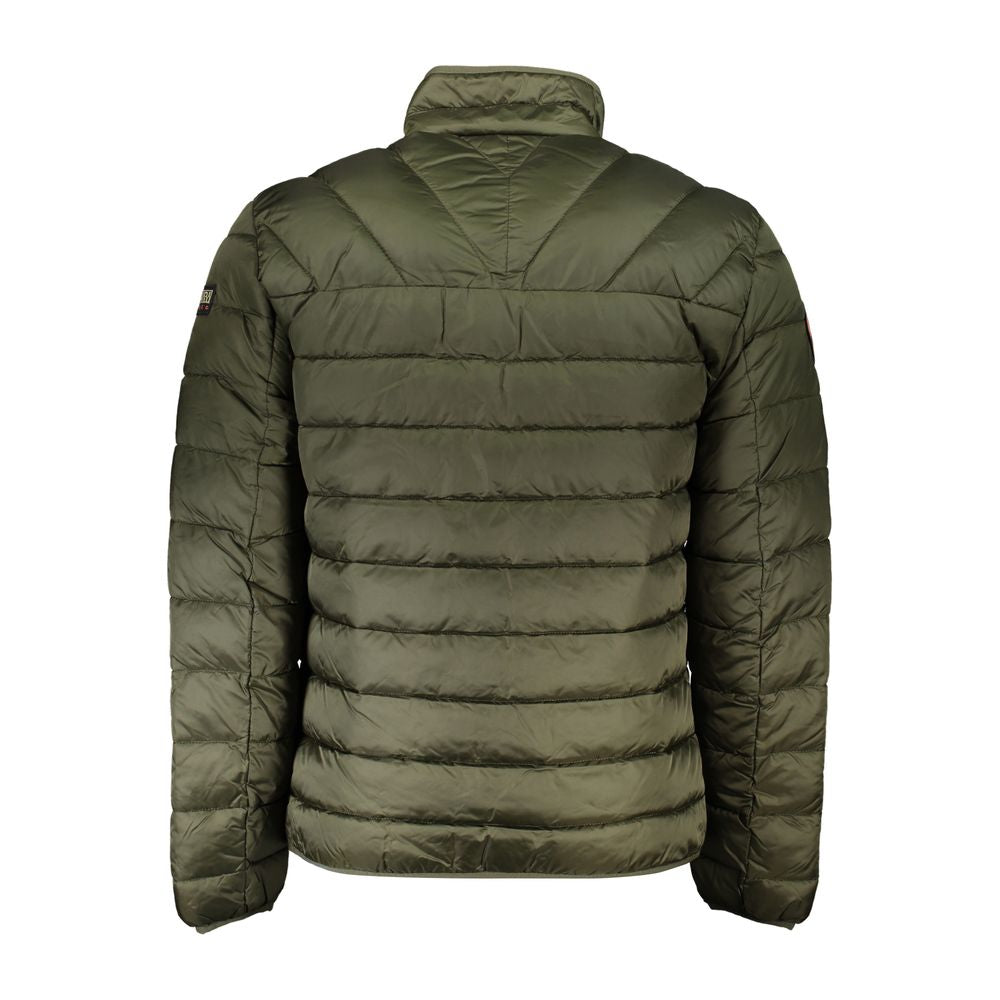 Napapijri Verde Poliammide Men's Jacket | Regal Royce