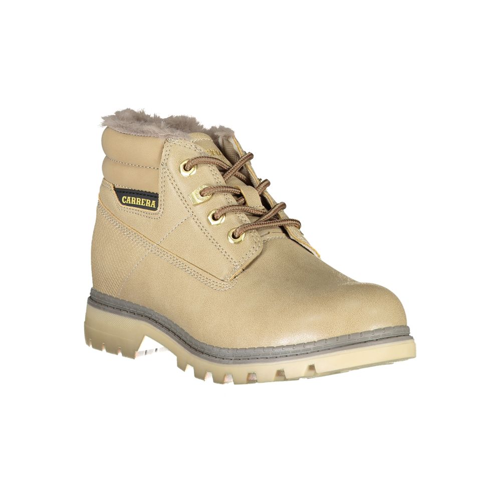 Carrera Beige Polyester Women Boot | Regal Royce