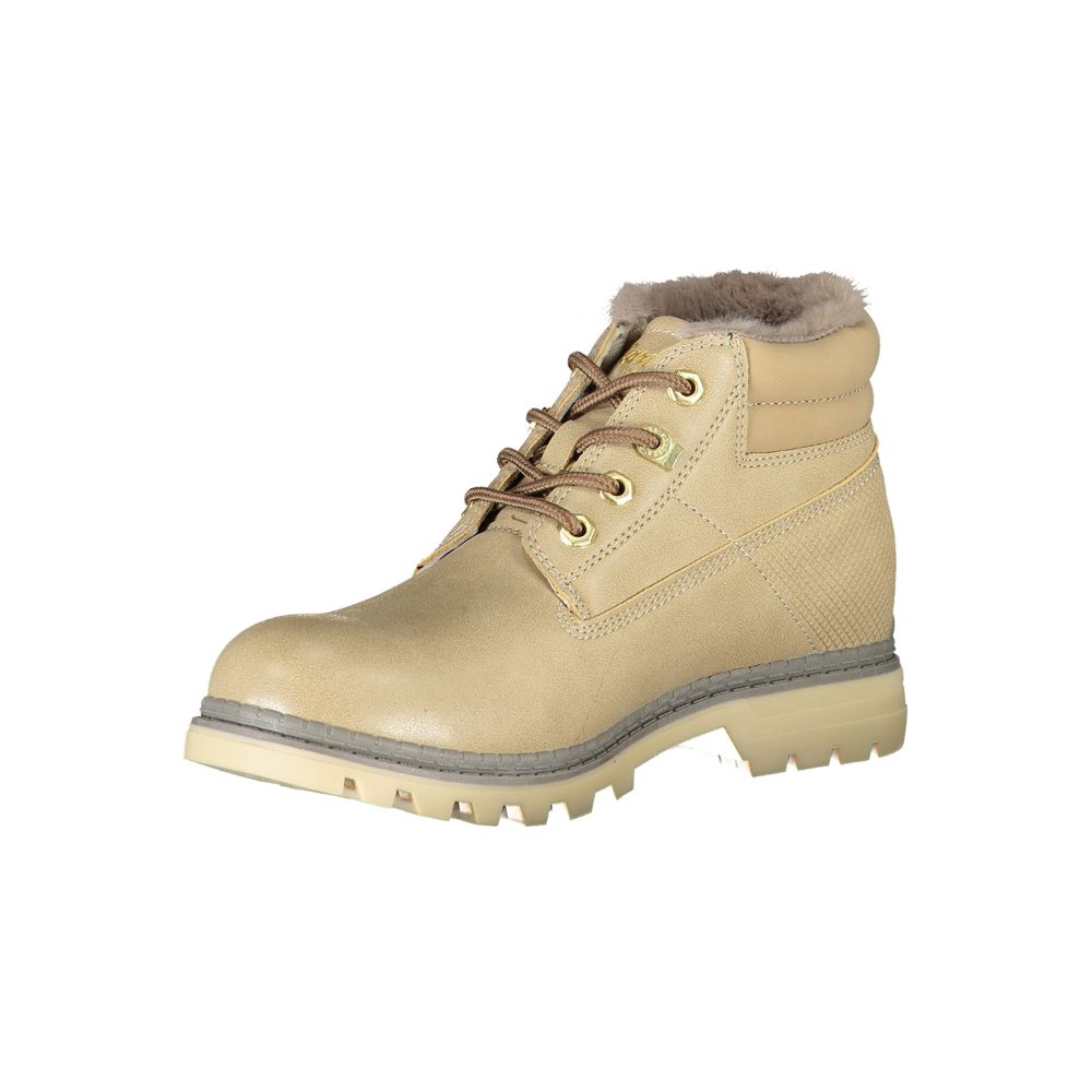 Carrera Beige Polyester Women Boot | Regal Royce