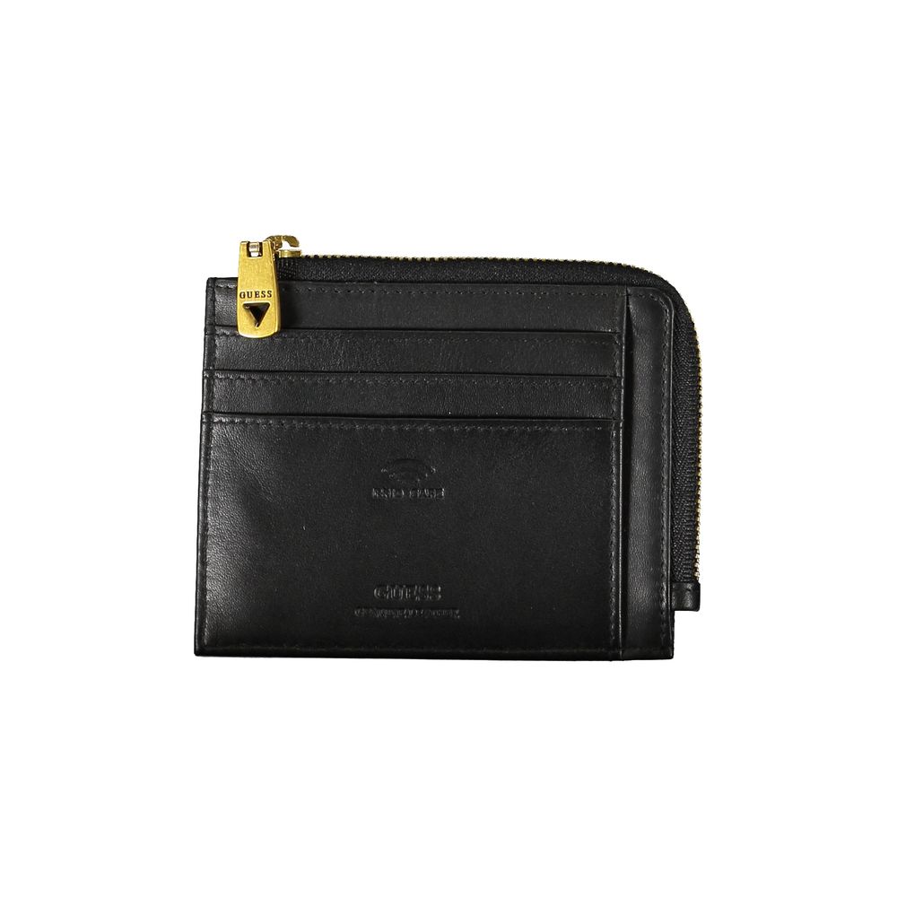 Guess Jeans Nero Leather Men Wallet | Regal Royce