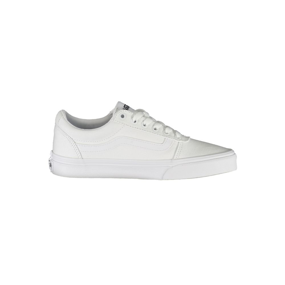Vans Bianco Polyurethane Women Sneaker | Regal Royce