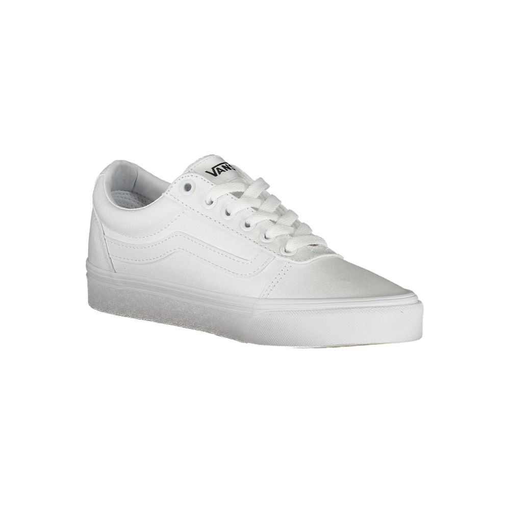 Vans Bianco Polyurethane Women Sneaker | Regal Royce