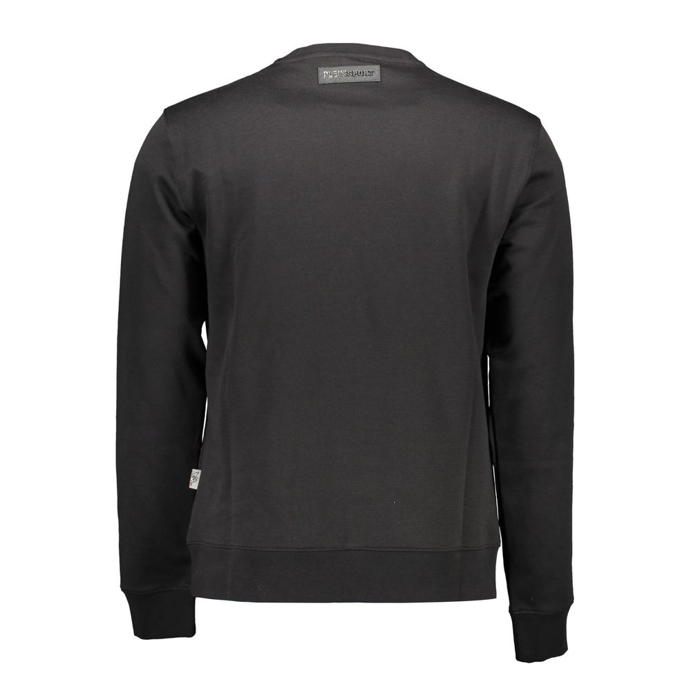 Plein Sport Black Cotton Sweatshirt