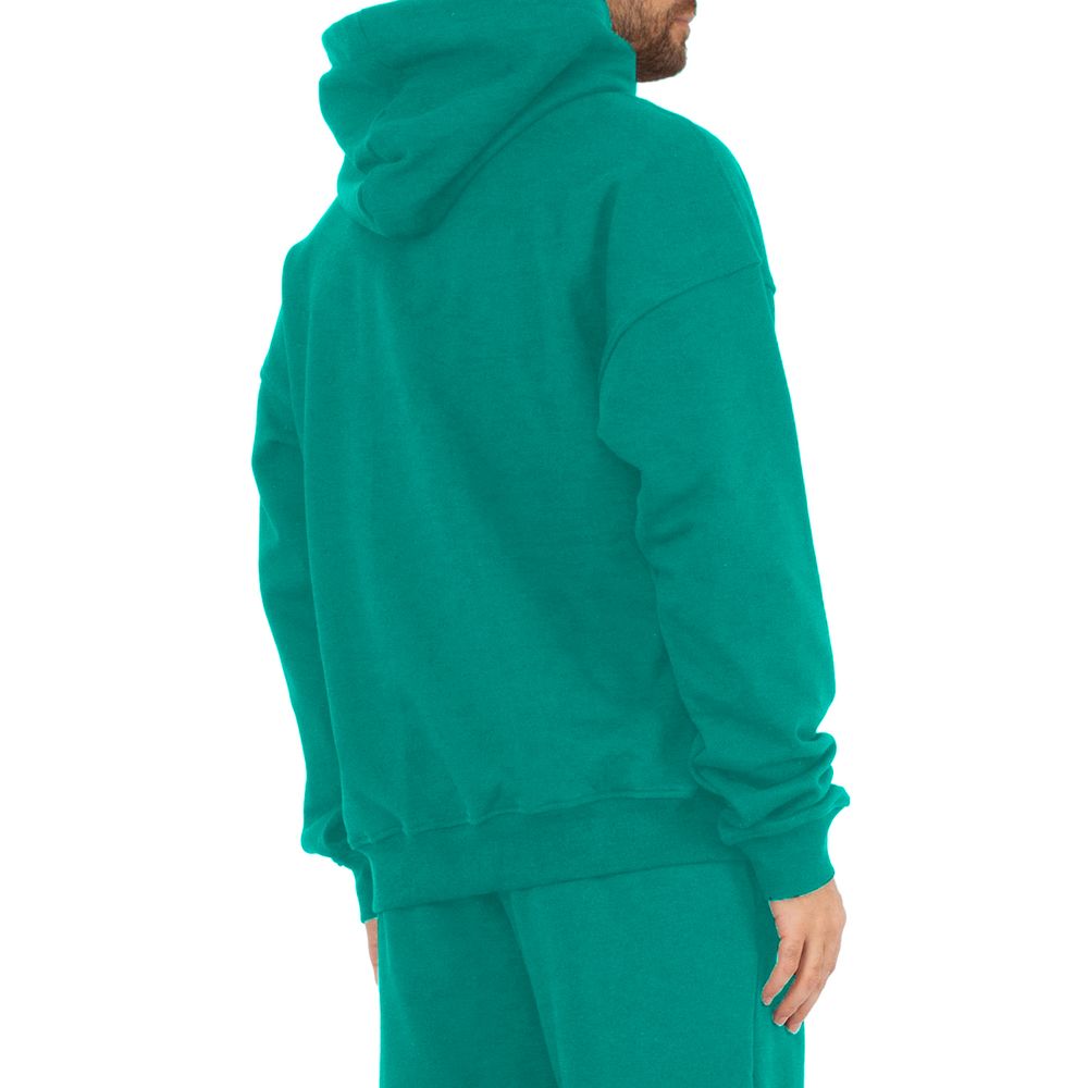 Comme Des Fuckdown Green Cotton Sweatshirt