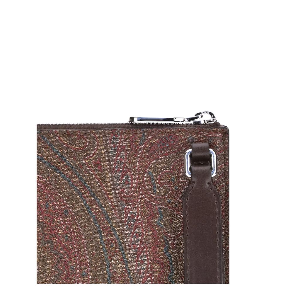 Etro Multicolor Cotton Clutch Bag | Regal Royce