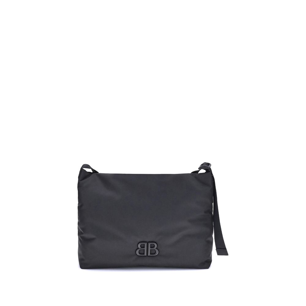 Balenciaga Black Fabric Shoulder Bag | Regal Royce