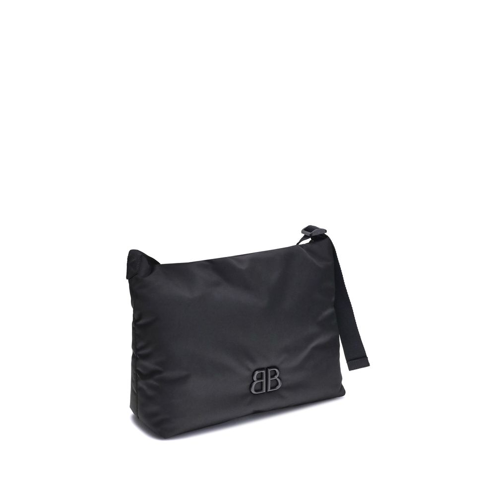 Balenciaga Black Fabric Shoulder Bag | Regal Royce
