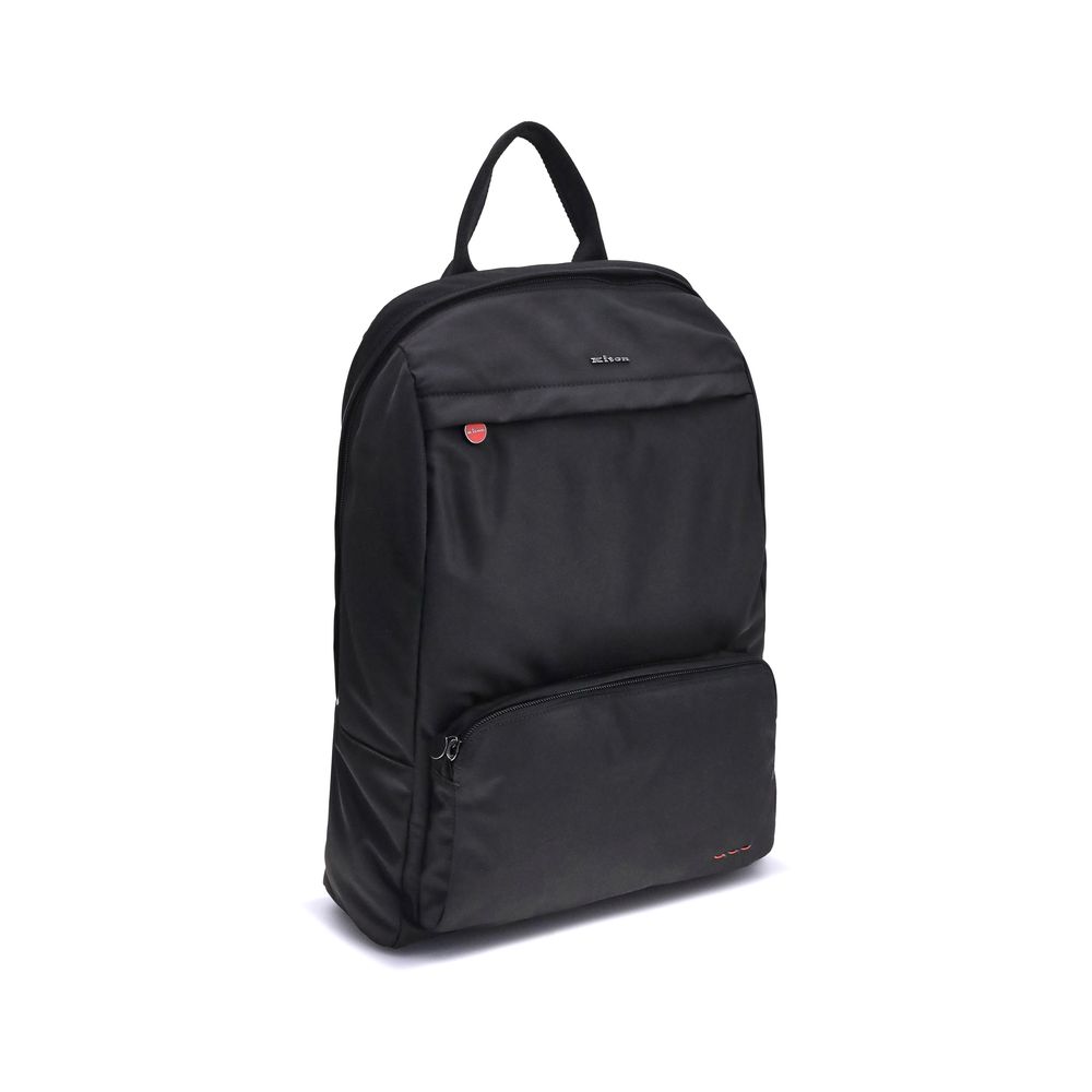 Kiton Black Polyamide Backpack | Regal Royce