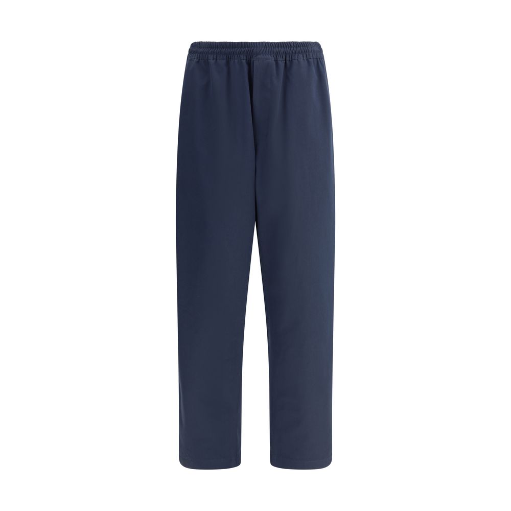 Prada Blue Cotton Casual Pants | Regal Royce