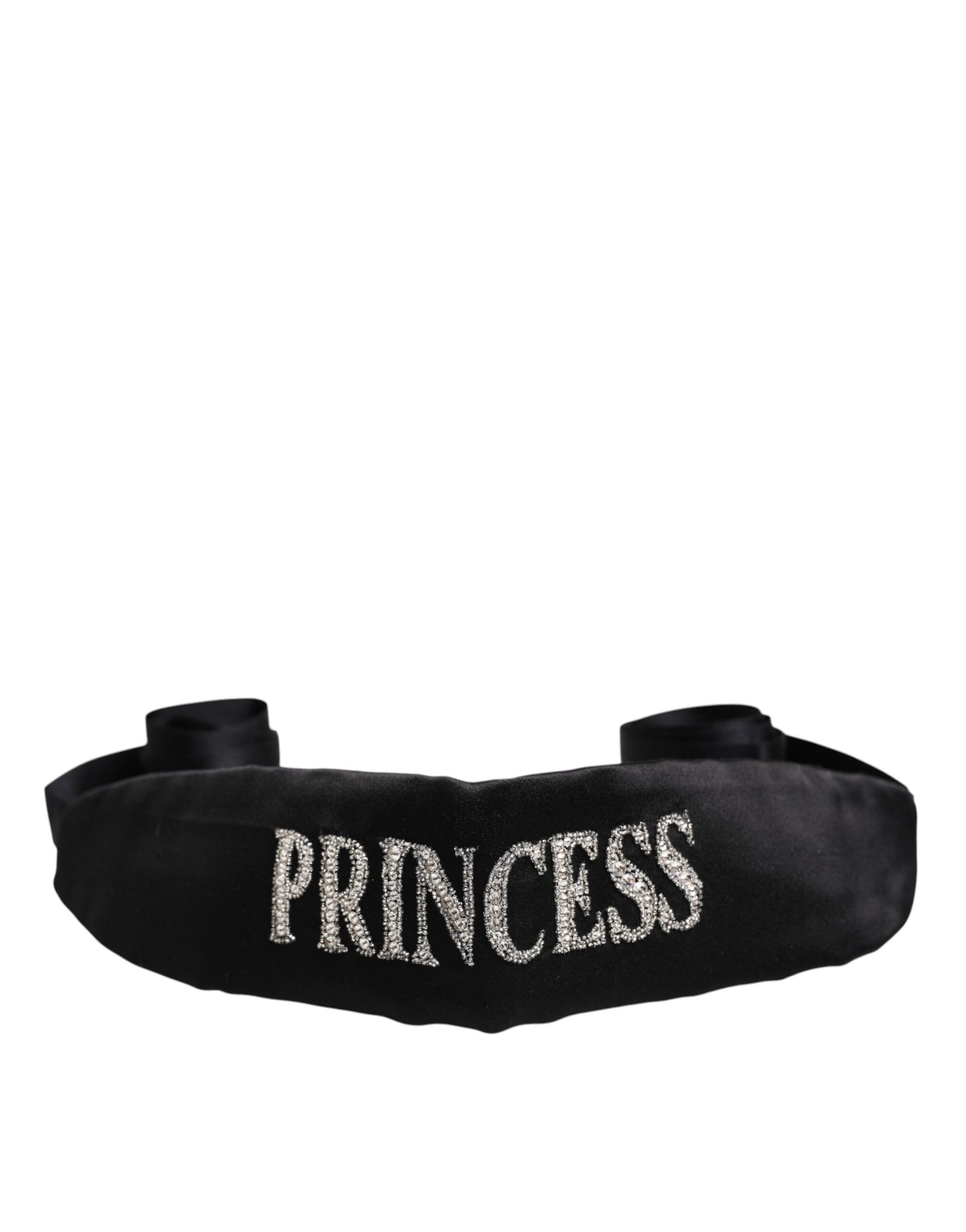 Dolce & Gabbana Black Princess Fantasy Braided Waist Belt | Regal Royce