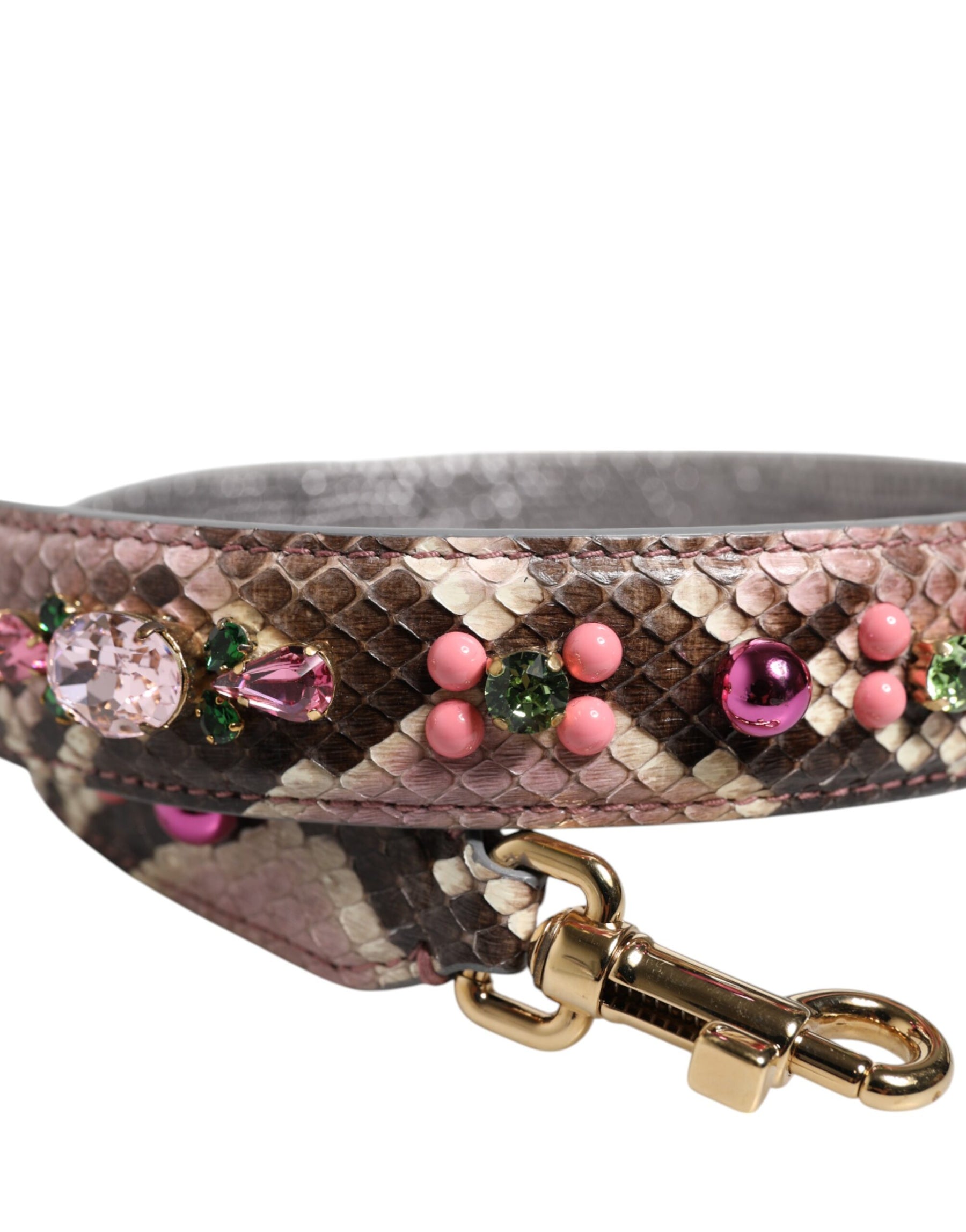 Dolce & Gabbana Multicolor Embellished Handbag Shoulder Strap | Regal Royce