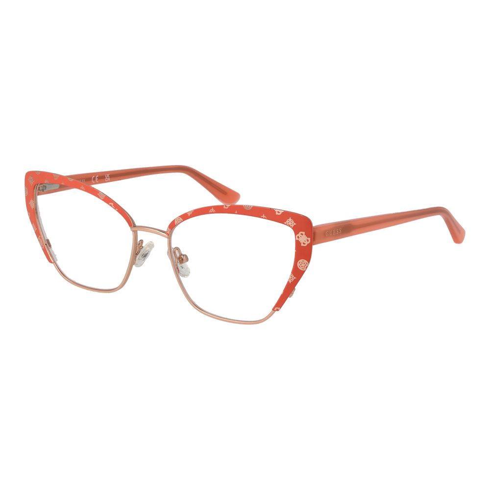 Guess Orange Metal Glasses (Frames) | Regal Royce
